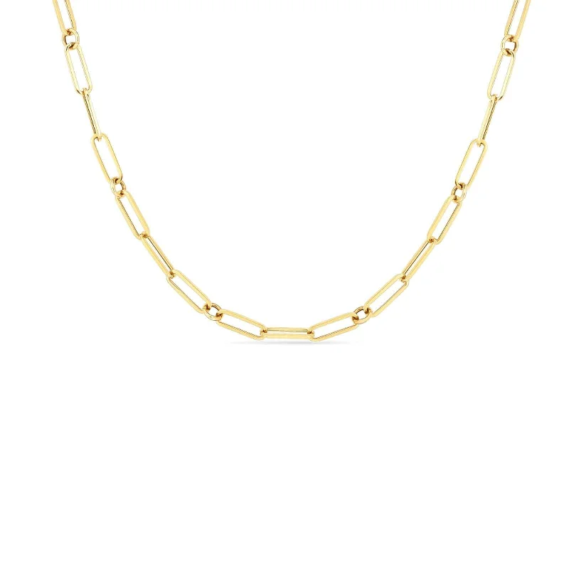 Don't Miss Our Biggest Jewelry Sale Of The Season Fine Link Paper-Clip Chain (17 inches) Don't Miss Our Biggest Jewelry Sale Of The Season Fine Link Paper-Clip Chain (17 inches)
