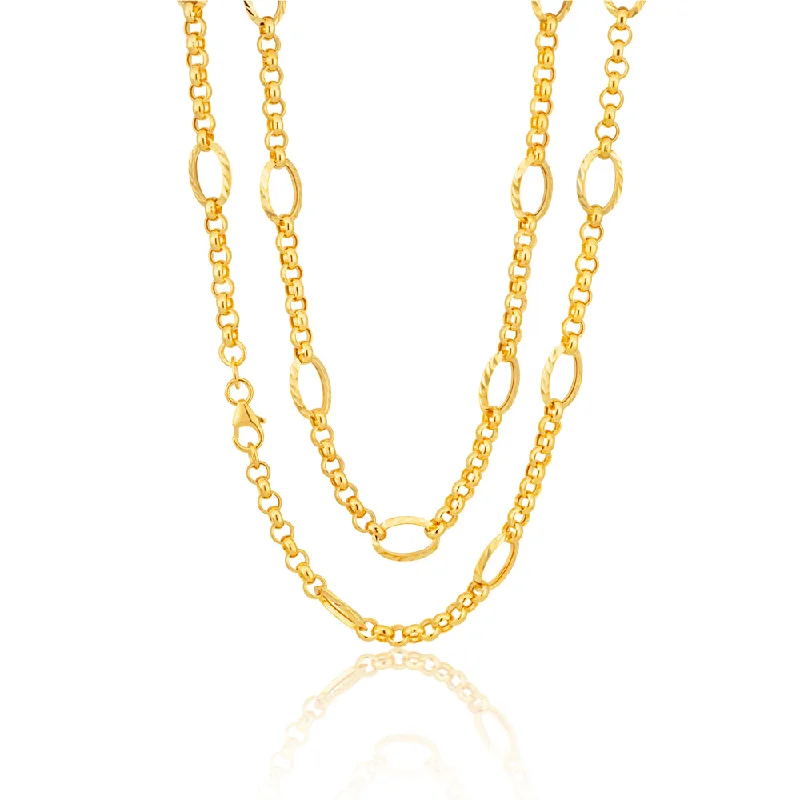 Waterproof Stainless Steel Jewelry For Lasting Beauty 9ct Yellow Gold 45cm Belcher Chain Waterproof Stainless Steel Jewelry For Lasting Beauty 9ct Yellow Gold 45cm Belcher Chain