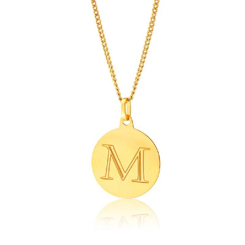 Holiday Jewelry Sale – Perfect Gifts At Great Prices 9ct Yellow Gold Charm With Initial "M" Pendant Holiday Jewelry Sale – Perfect Gifts At Great Prices 9ct Yellow Gold Charm With Initial "M" Pendant
