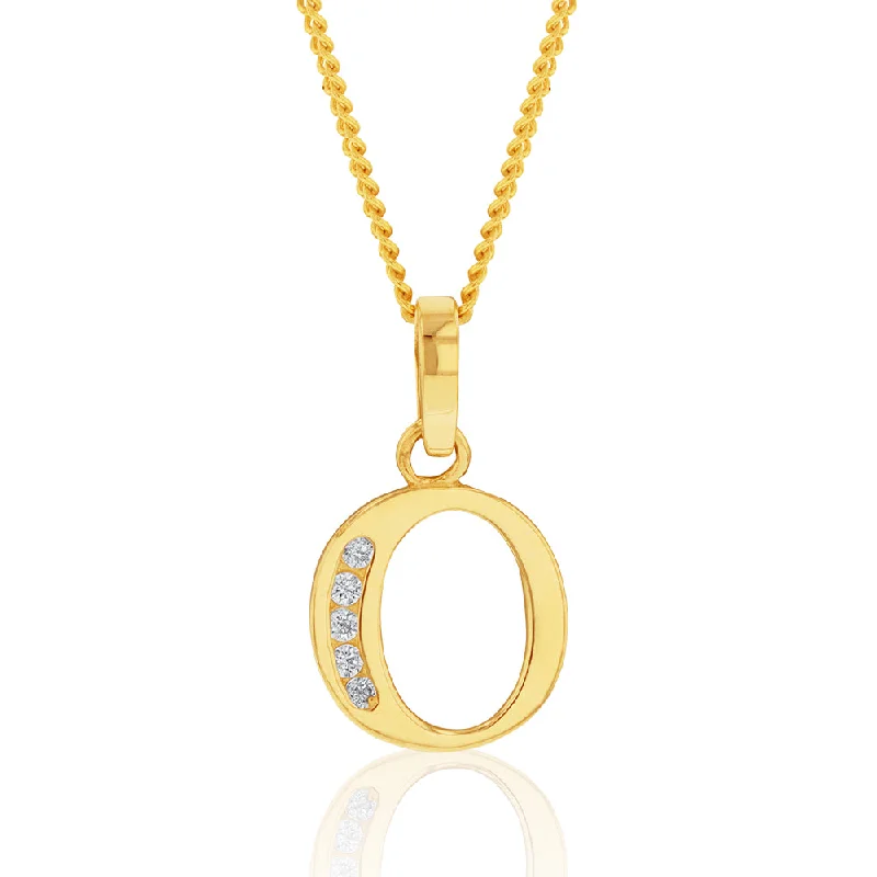 Get The Best Deals On Timeless Jewelry Pieces 9ct Yellow Gold Initial O Zirconia Pendant Get The Best Deals On Timeless Jewelry Pieces 9ct Yellow Gold Initial O Zirconia Pendant