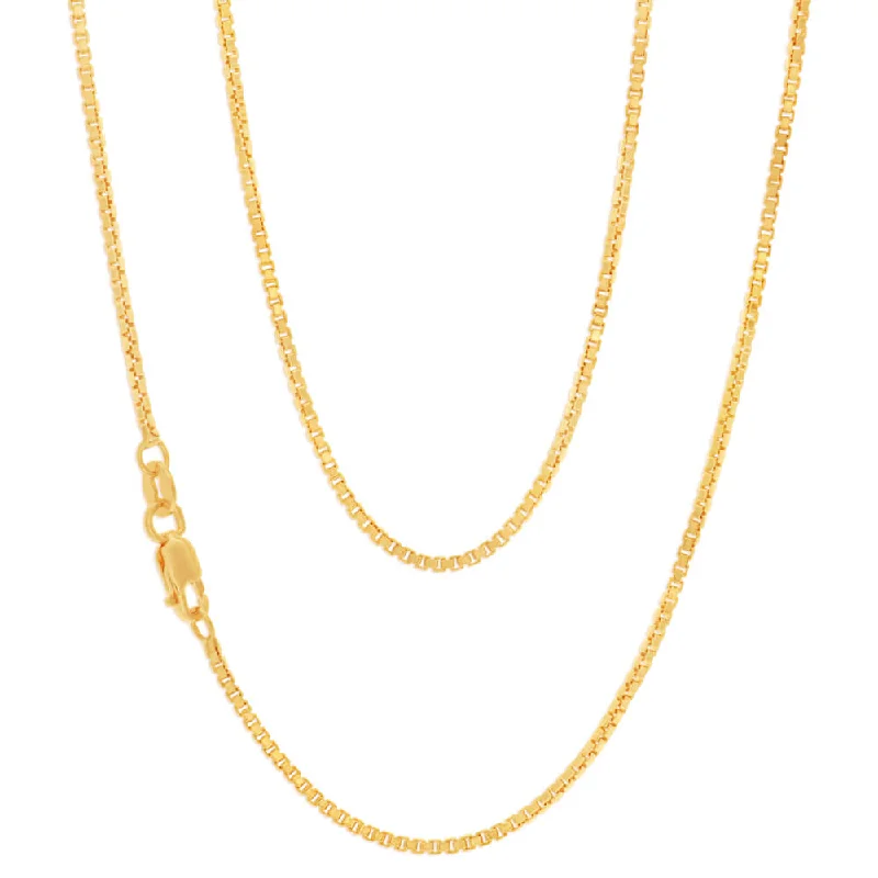 Adjustable Charm Bracelets For A Perfect Fit 9ct Yellow Gold Silver Filled Box Link 45cm chain Adjustable Charm Bracelets For A Perfect Fit 9ct Yellow Gold Silver Filled Box Link 45cm chain