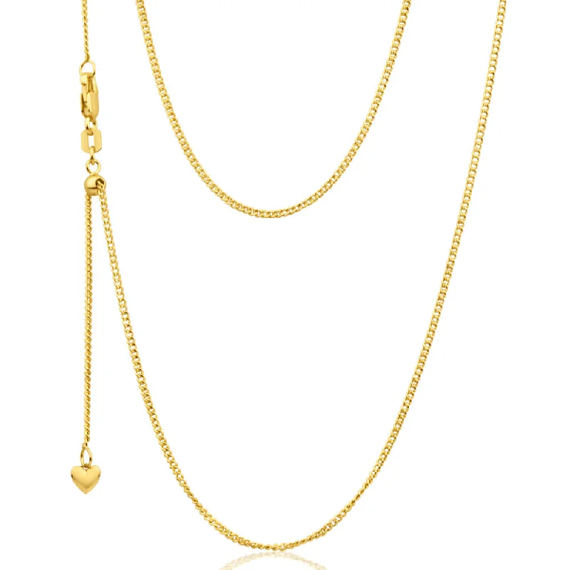 Unlock Unbeatable Jewelry Deals Before They’Re Gone 9ct Yellow Gold Silver Filled Extend 45cm Curb Chain 40 Gauge Unlock Unbeatable Jewelry Deals Before They’Re Gone 9ct Yellow Gold Silver Filled Extend 45cm Curb Chain 40 Gauge