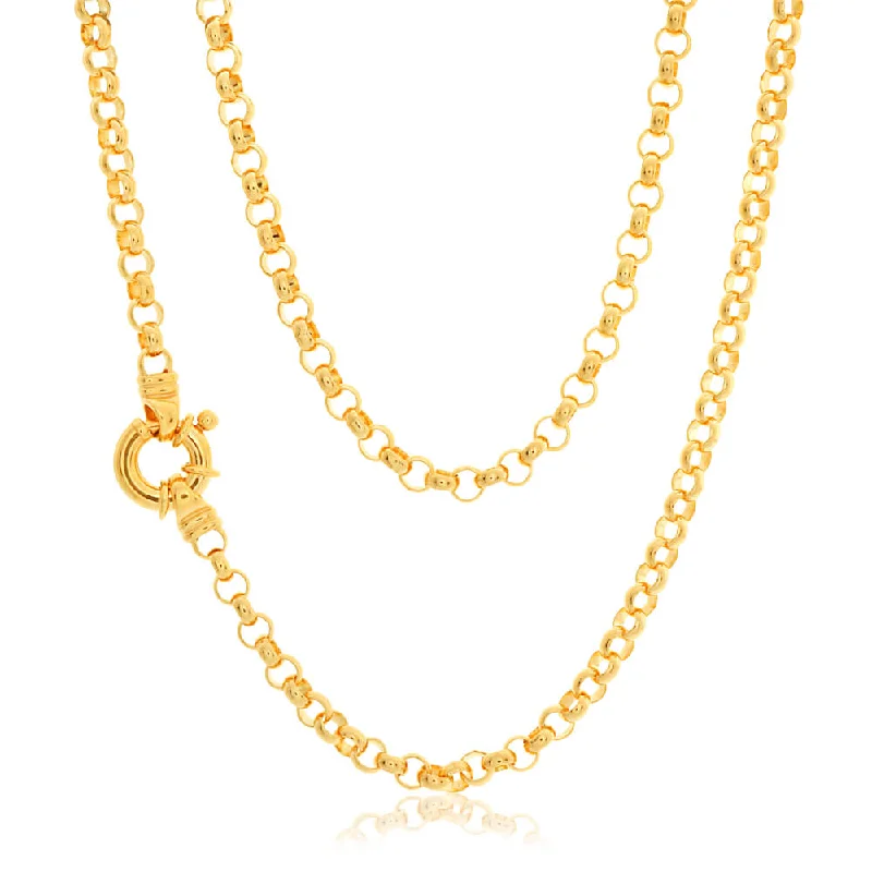 Premium Diamond Jewelry For Unforgettable Moments 9ct Yellow Solid Gold Belcher Chain Premium Diamond Jewelry For Unforgettable Moments 9ct Yellow Solid Gold Belcher Chain