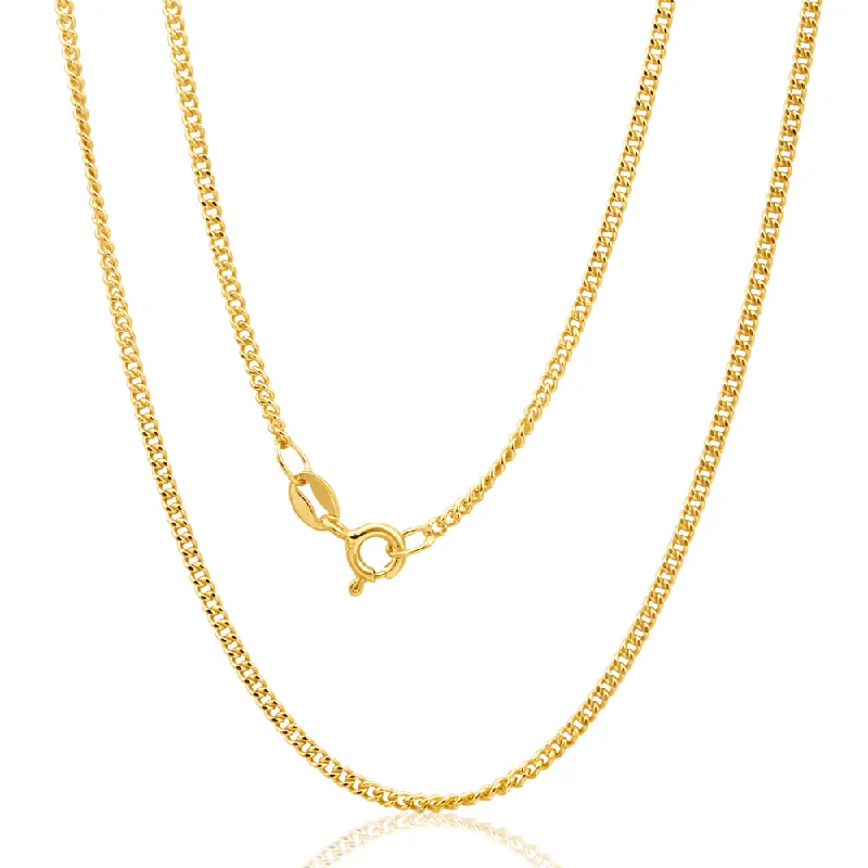 Best Jewelry Deals – Shop Premium Pieces At Great Prices 9ct Yellow Solid Gold Curb Dicut 45cm Chain 50Gauge Best Jewelry Deals – Shop Premium Pieces At Great Prices 9ct Yellow Solid Gold Curb Dicut 45cm Chain 50Gauge