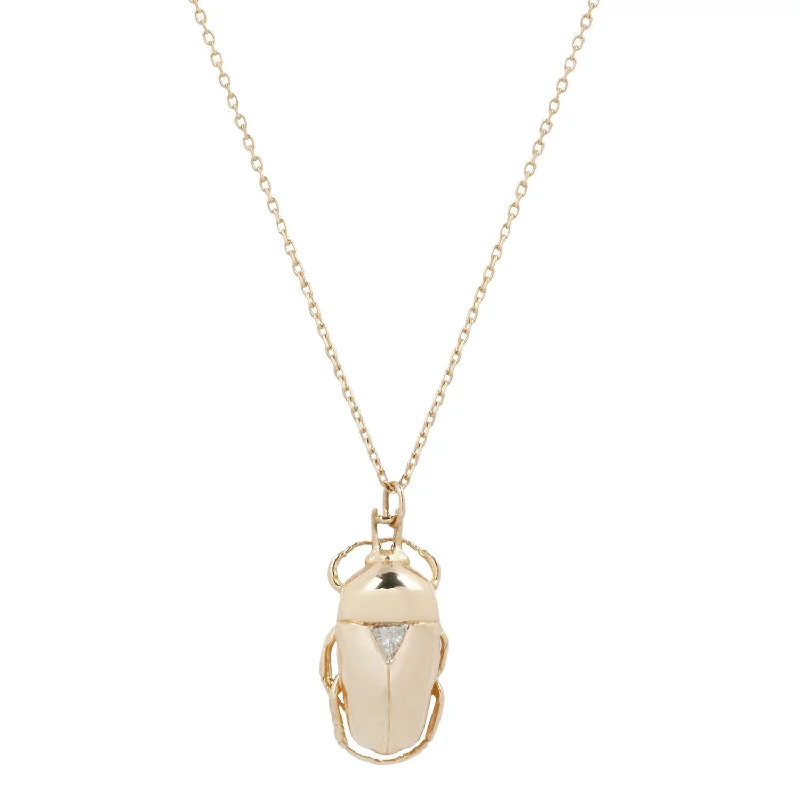 Limited-Time Jewelry Sale – Don't Miss These Deals Diamond King Scarab Necklace