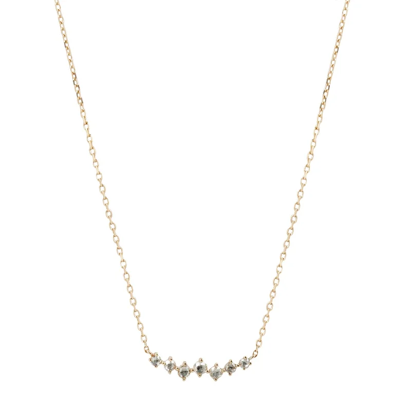 Upgrade Your Jewelry Collection For Less Twisted Rose Cut Diamonds Necklace