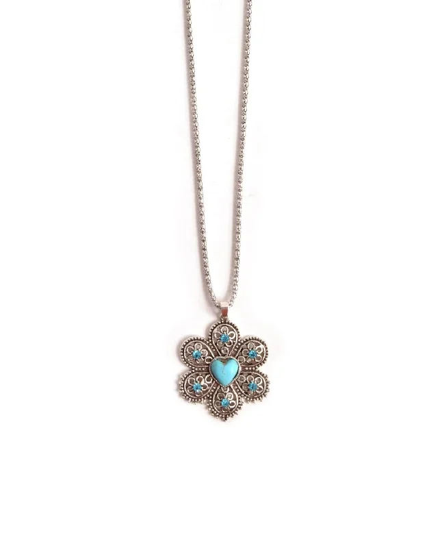 Sparkle More For Less – Jewelry Sale Happening Now Perfect Flower Necklace