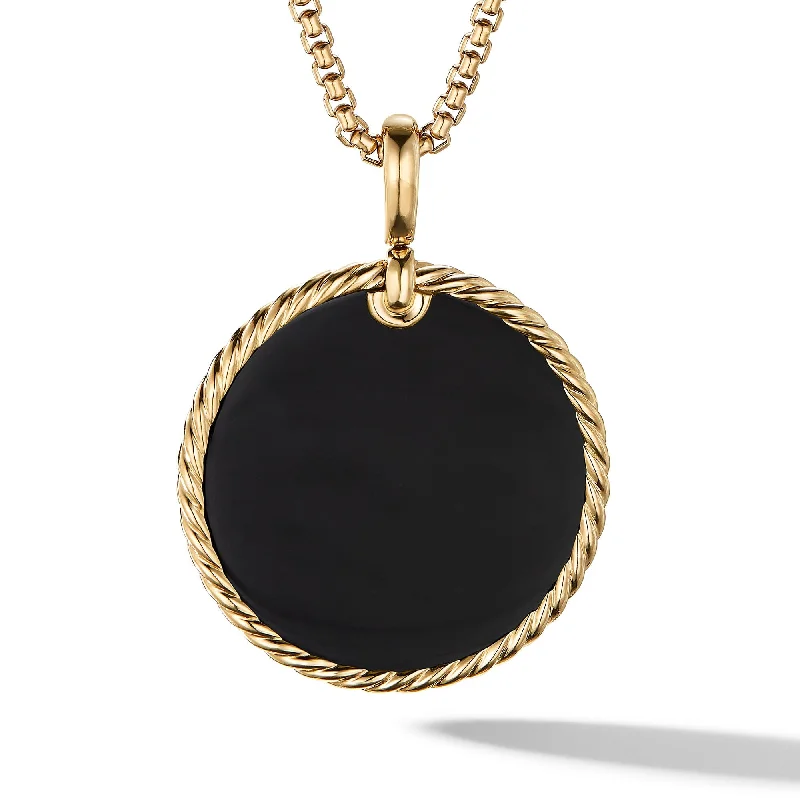 Flash Sale On Exquisite Jewelry – Don't Miss Out DY Elements Disc Pendant in 18K Yellow Gold with Black Onyx Reversible to Mother of Pearl Flash Sale On Exquisite Jewelry – Don't Miss Out DY Elements Disc Pendant in 18K Yellow Gold with Black Onyx Reversible to Mother of Pearl