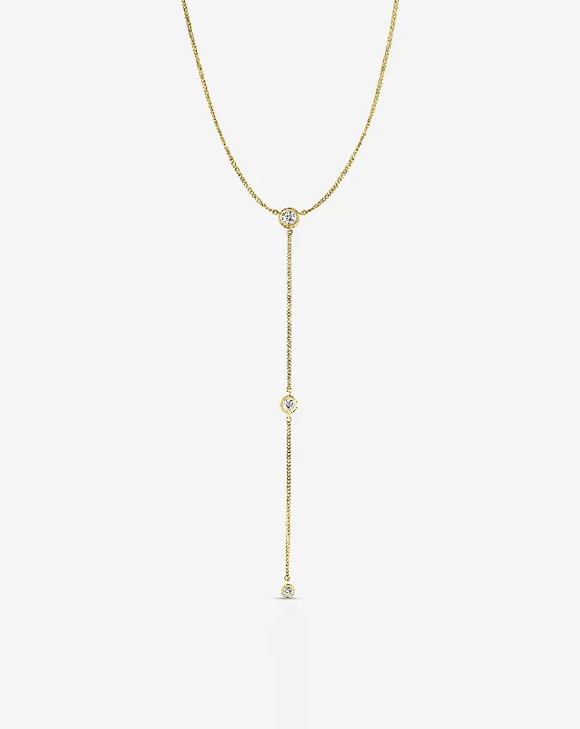 Flash Sale On Stunning Jewelry – Don't Miss Out Diamond Bezel-Set Station Lariat