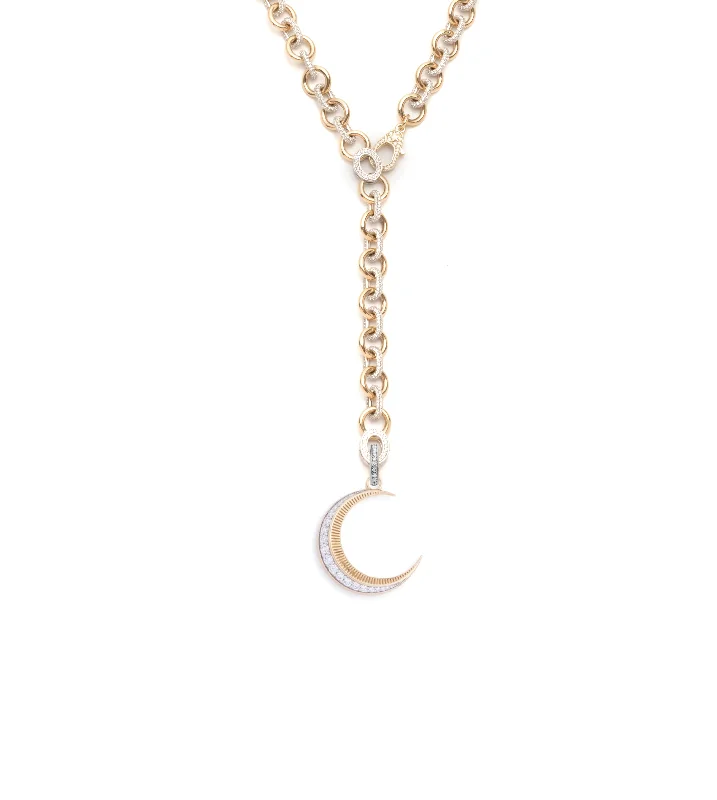 Jewelry Sale Bonanza – Grab Your Sparkle Now Diamond Crescent - Karma : Pave Diamond Adjustable Sister Hook Necklace Jewelry Sale Bonanza – Grab Your Sparkle Now Diamond Crescent - Karma : Pave Diamond Adjustable Sister Hook Necklace