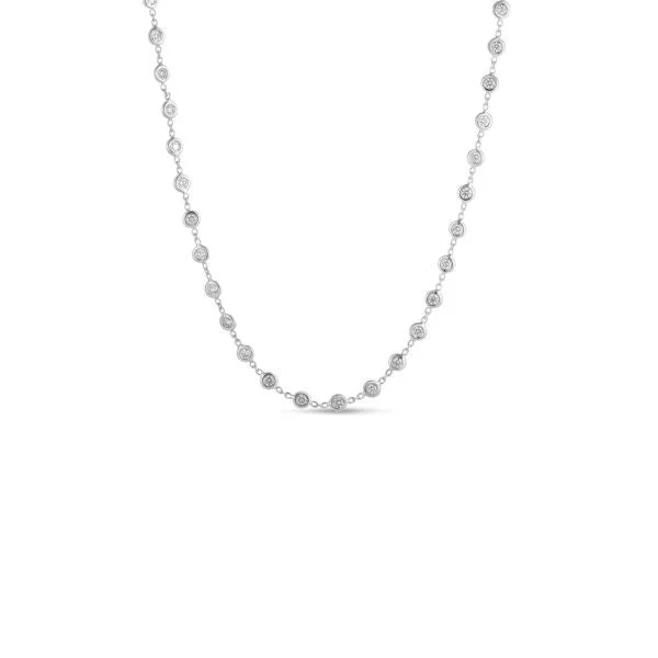 Get The Jewelry You Love At A Price You Love Diamonds by the Inch Collection White Gold Diamond Necklace Get The Jewelry You Love At A Price You Love Diamonds by the Inch Collection White Gold Diamond Necklace
