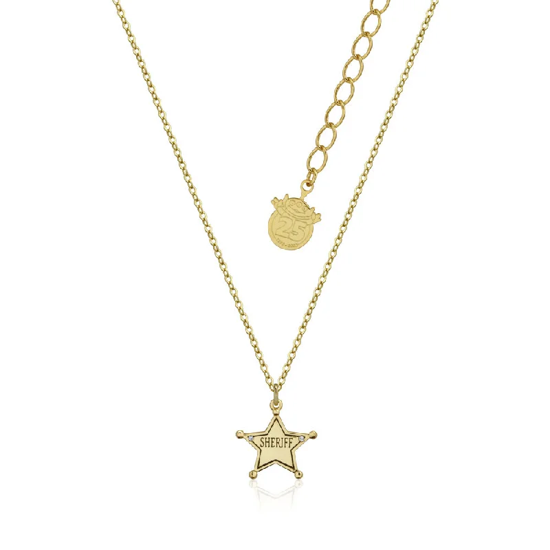 Flash Sale On Stunning Jewelry – Don't Miss Out Disney Pixar Toy Story Gold Plated Sheriff Woody Pendant On Chain Flash Sale On Stunning Jewelry – Don't Miss Out Disney Pixar Toy Story Gold Plated Sheriff Woody Pendant On Chain