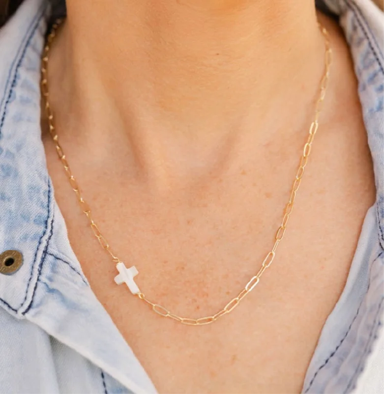 Personalized Jewelry At Special Discount Rates Mother of Pearl Cross