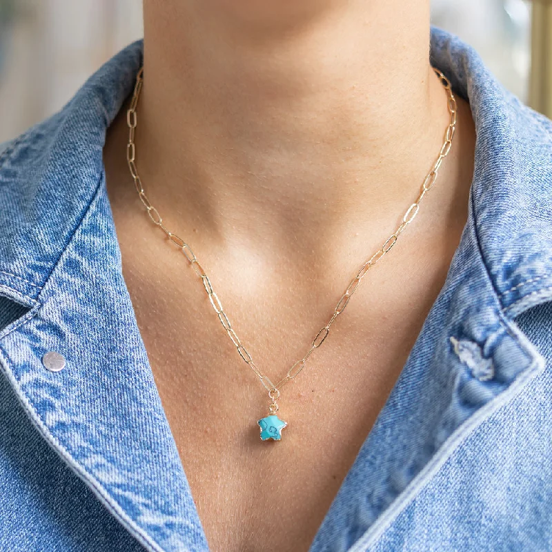 Exclusive Jewelry Sale – Shine For Less North Star Turquoise Necklace