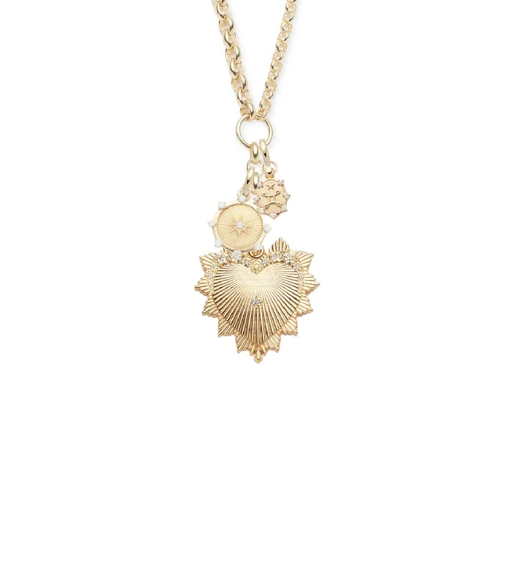 Exclusive Jewelry Sale – Limited-Time Discounts Graduated Diamond Heart Love Token - True Love & Vivacity : Heavy Mixed Belcher Extension Necklace Exclusive Jewelry Sale – Limited-Time Discounts Graduated Diamond Heart Love Token - True Love & Vivacity : Heavy Mixed Belcher Extension Necklace