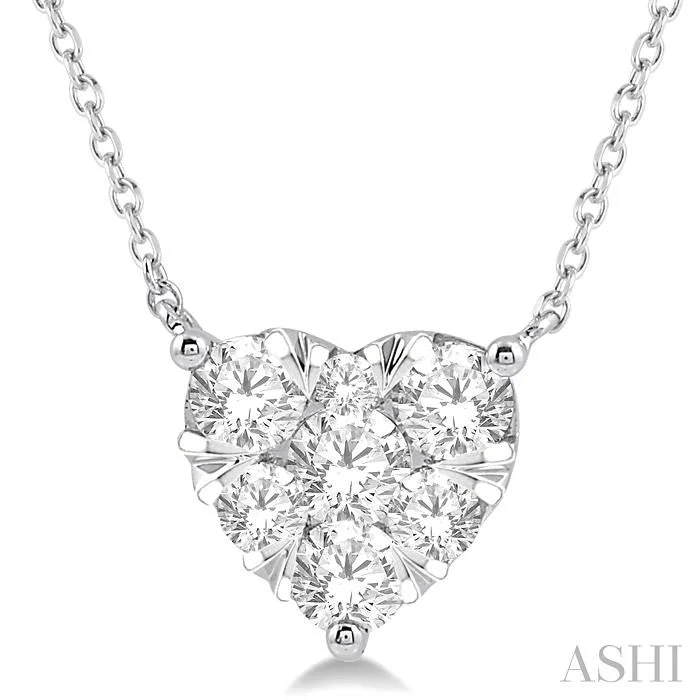 Your Perfect Accessory Now At The Best Price HEART SHAPE LOVEBRIGHT ESSENTIAL DIAMOND PENDANT Your Perfect Accessory Now At The Best Price HEART SHAPE LOVEBRIGHT ESSENTIAL DIAMOND PENDANT