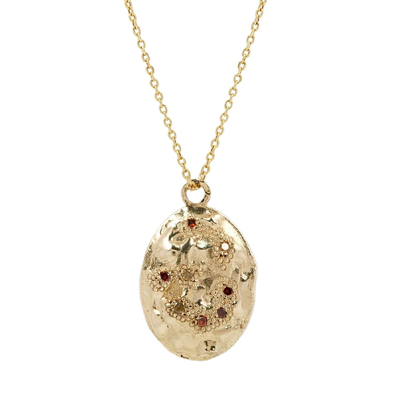 Limited-Stock Jewelry Sale – Once It's Gone, It's Gone II Mixed Diamond Oval Necklace Limited-Stock Jewelry Sale – Once It's Gone, It's Gone II Mixed Diamond Oval Necklace