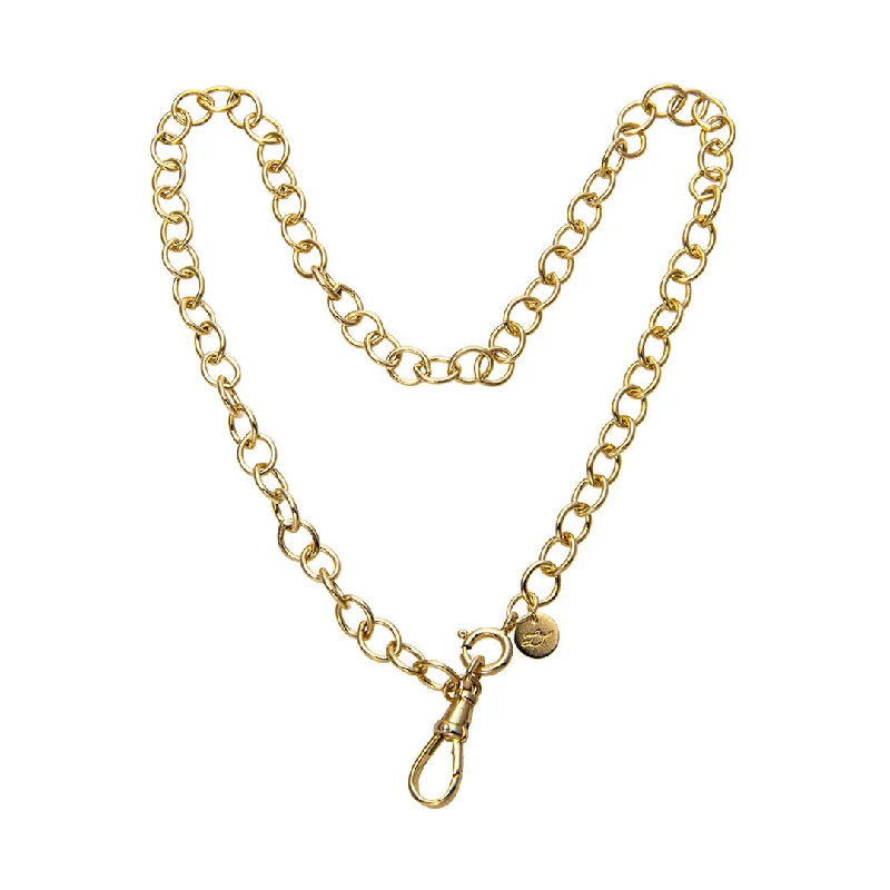 Luxury Jewelry At Unbeatable Discounts Lawson Dahl 18K Gold Plated Bay Colony Necklace Luxury Jewelry At Unbeatable Discounts Lawson Dahl 18K Gold Plated Bay Colony Necklace