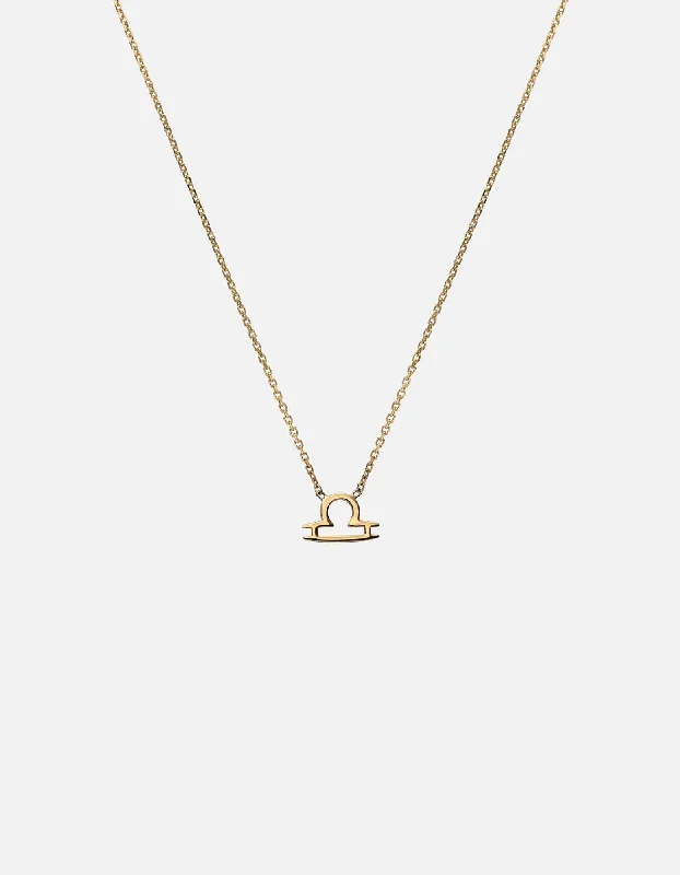 Premium Jewelry, Premium Discounts – Act Fast Libra Astro Pendant Necklace, 14k Gold Premium Jewelry, Premium Discounts – Act Fast Libra Astro Pendant Necklace, 14k Gold