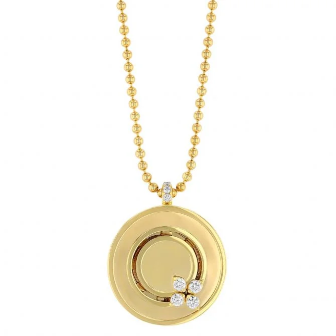 Personalized Jewelry At Special Discount Rates Love in Verona Yellow Gold Small Medallion Pendant with Diamonds Personalized Jewelry At Special Discount Rates Love in Verona Yellow Gold Small Medallion Pendant with Diamonds