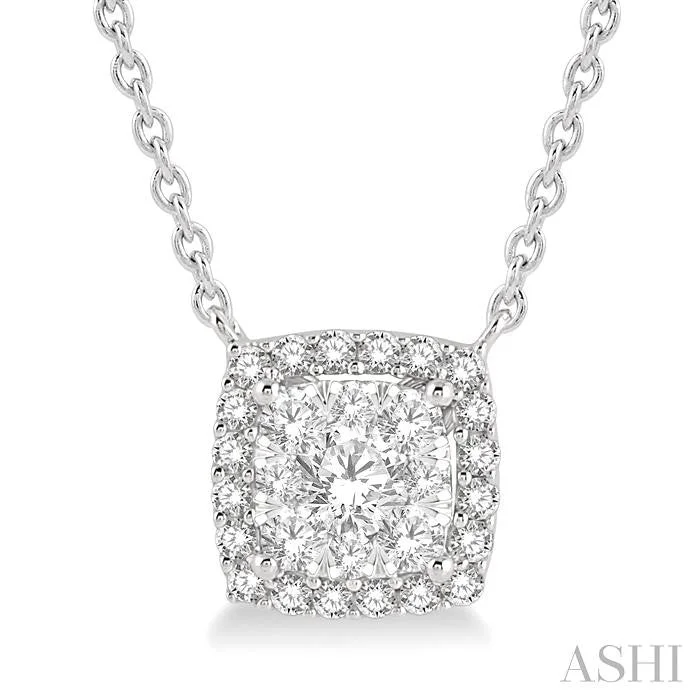 Personalized Jewelry Sale – Meaningful Gifts At Great Prices CUSHION SHAPE HALO LOVEBRIGHT ESSENTIAL DIAMOND PENDANT Personalized Jewelry Sale – Meaningful Gifts At Great Prices CUSHION SHAPE HALO LOVEBRIGHT ESSENTIAL DIAMOND PENDANT