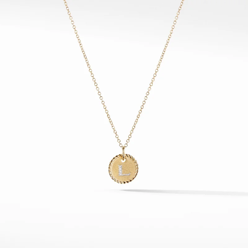 The Perfect Jewelry Piece At The Perfect Discount Initial "L" Pendant with Diamonds The Perfect Jewelry Piece At The Perfect Discount Initial "L" Pendant with Diamonds