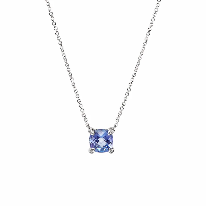 Luxury Meets Affordability – Jewelry Sale Now Live Châtelaine Pendant in Tanzanite with Diamond Accents Luxury Meets Affordability – Jewelry Sale Now Live Châtelaine Pendant in Tanzanite with Diamond Accents