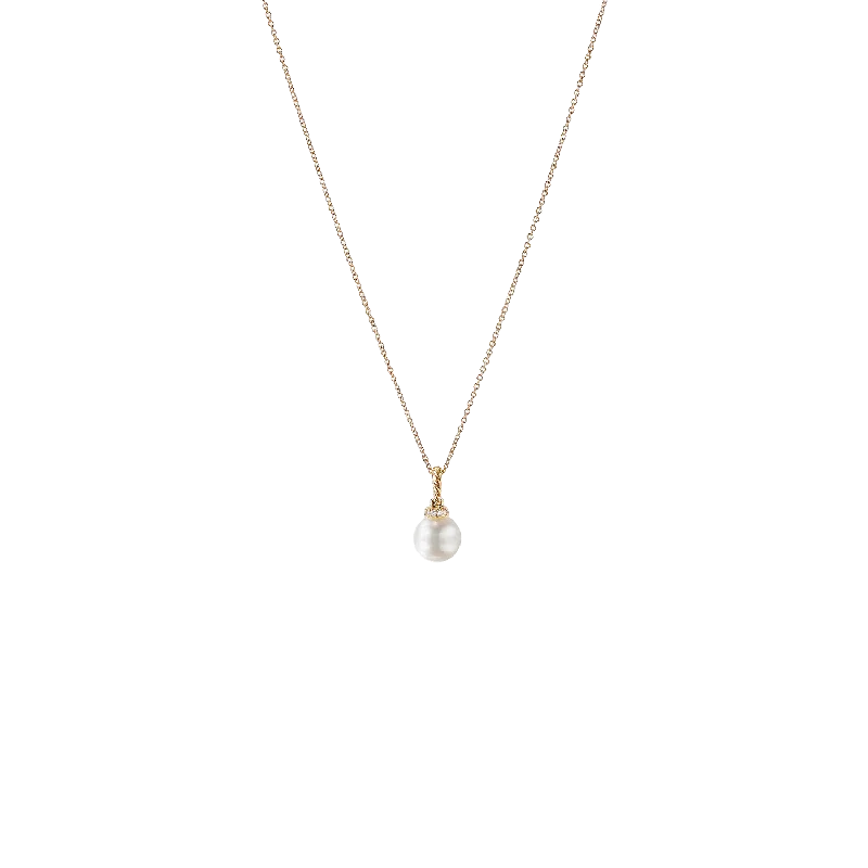 Jewelry Clearance – Final Chance To Save Big Pearl and Diamond Solari Pendant