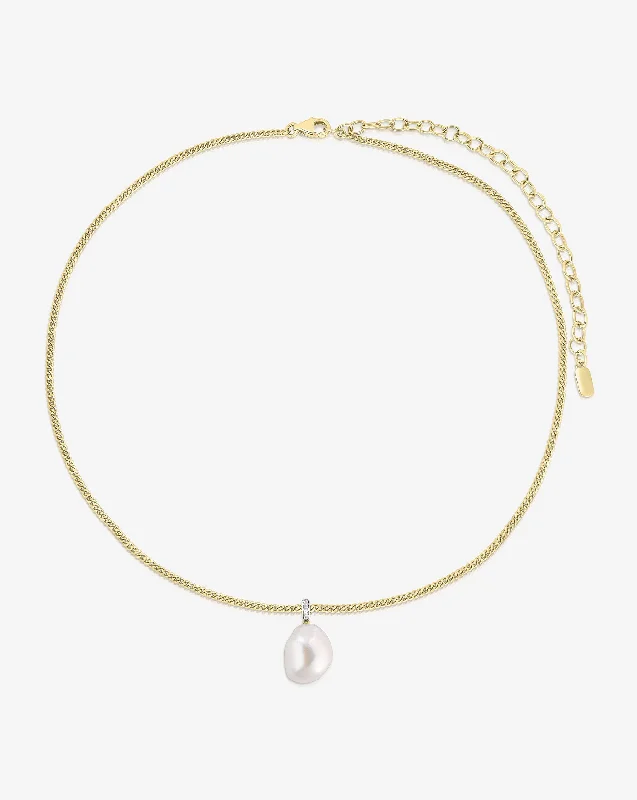 Shop Fine Jewelry With Amazing Deals Organic Pearl + Pavé Choker