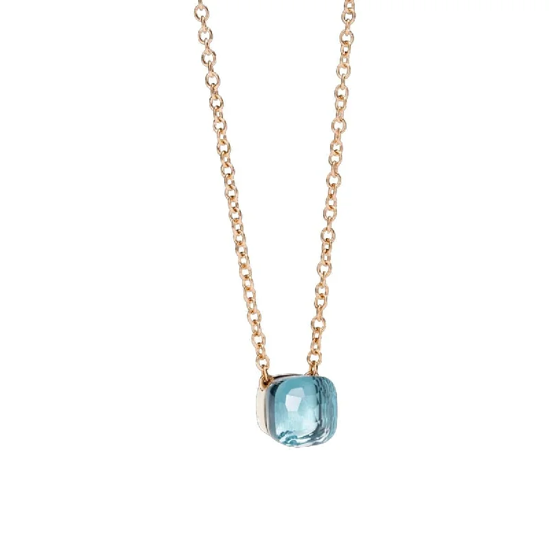 Timeless Jewelry At Special Discount Rates Sky Blue Topaz Nudo Petit Necklace