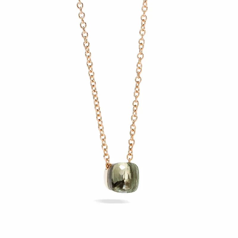 Flash Sale On Stunning Jewelry – Don't Miss Out Prasiolite Nudo Petit Pendant