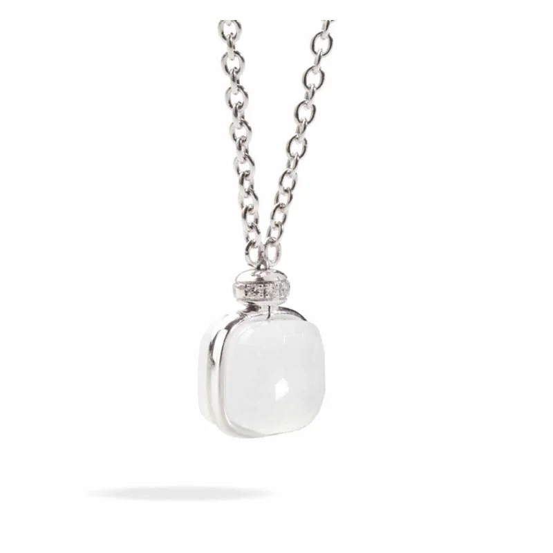 Get Your Favorite Jewelry At The Best Price Mil Quartz & Diamond Nudo Pendant