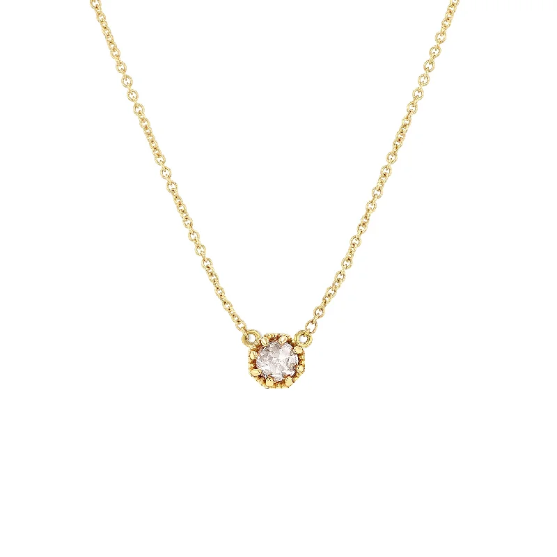 Save On Luxury Jewelry Pieces – Limited-Time Offers Petite Crown Bezel Diamond Necklace Save On Luxury Jewelry Pieces – Limited-Time Offers Petite Crown Bezel Diamond Necklace
