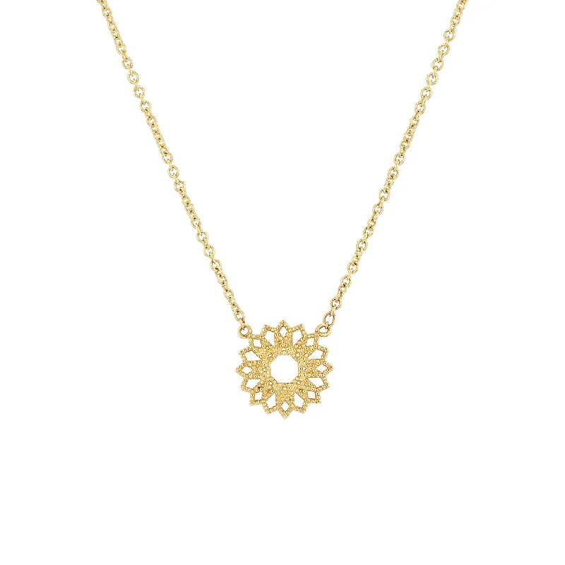 Trending Jewelry Now Available At Exclusive Prices Petite Lace Deco Necklace - VI