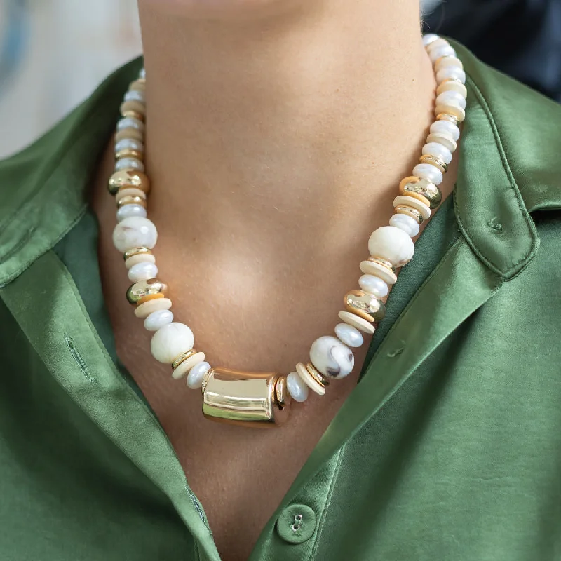 Glamorous Jewelry, Glamorous Deals – Shop Now Santorini Necklace