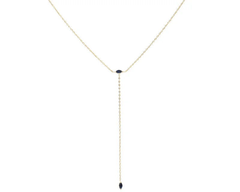 Flash Jewelry Sale – Get Stunning Pieces At Low Prices Blue Hour Sapphire Lariat Necklace Flash Jewelry Sale – Get Stunning Pieces At Low Prices Blue Hour Sapphire Lariat Necklace