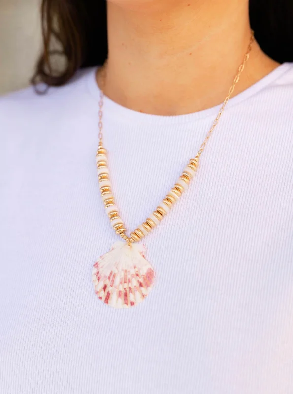 Stunning Statement Jewelry, Unbeatable Discounts Shell Treasure Necklace
