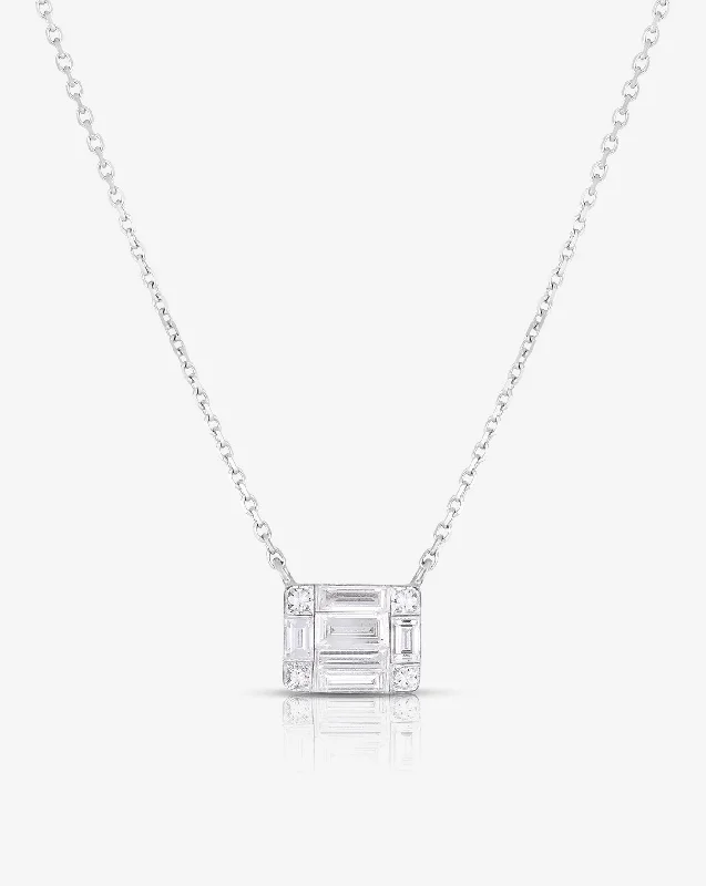 Luxury Jewelry Sale – Sparkle For Less Large Emerald Illusion Necklace