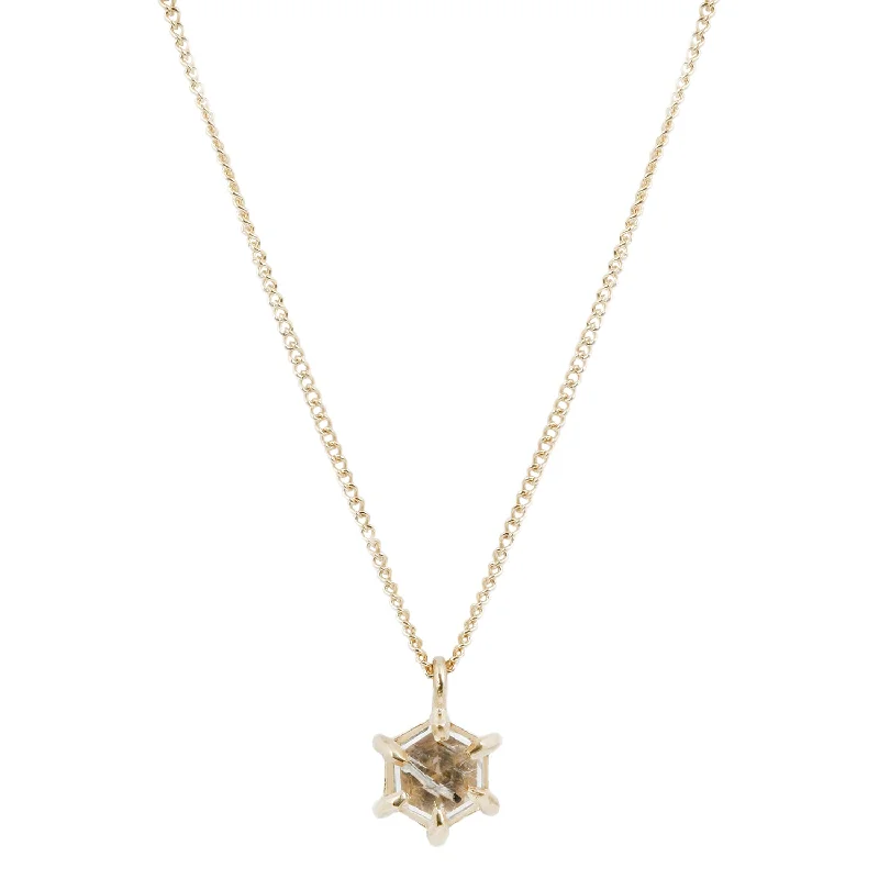 Elegant Jewelry At Unbeatable Offers – Shop Before It's Gone Small Quartz Hexagon Necklace Elegant Jewelry At Unbeatable Offers – Shop Before It's Gone Small Quartz Hexagon Necklace