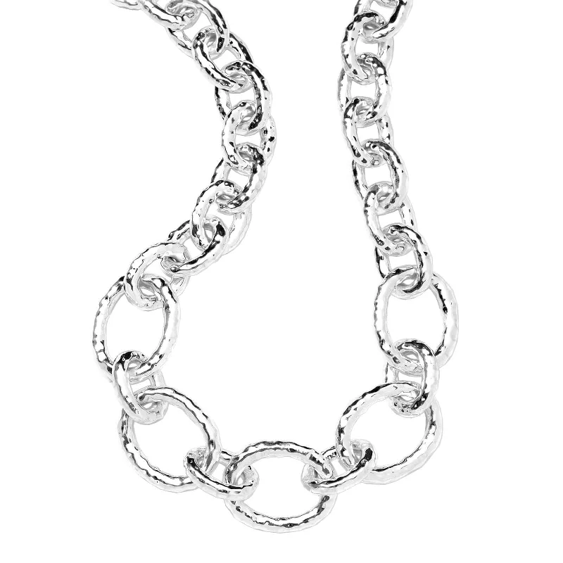Personalized Jewelry At Special Discount Rates Short Hammered Bastille Necklace