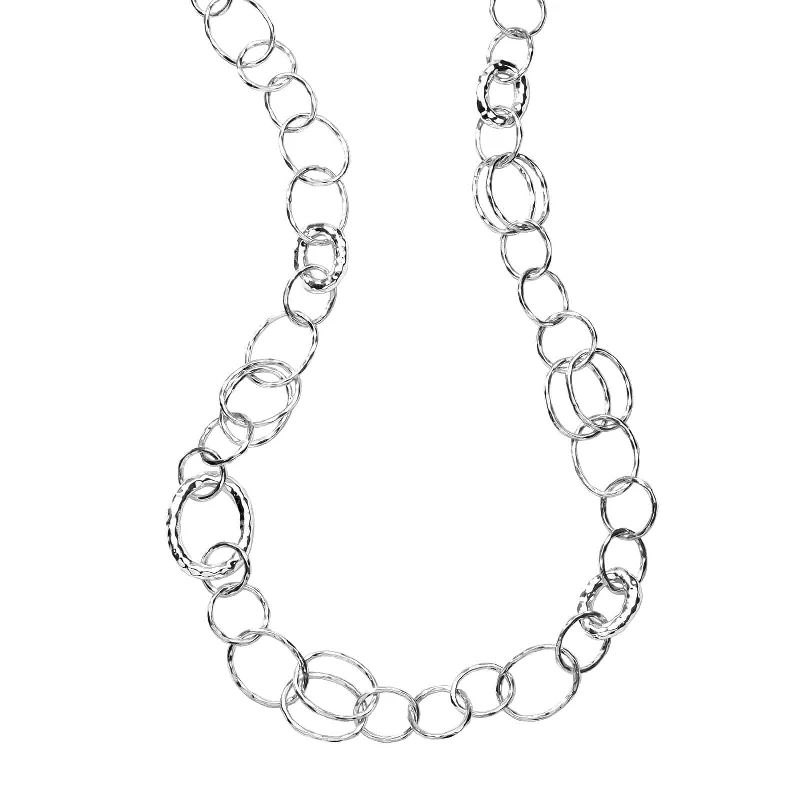 Exclusive Jewelry Sale – Limited-Time Discounts Long Hammered Bastille Necklace