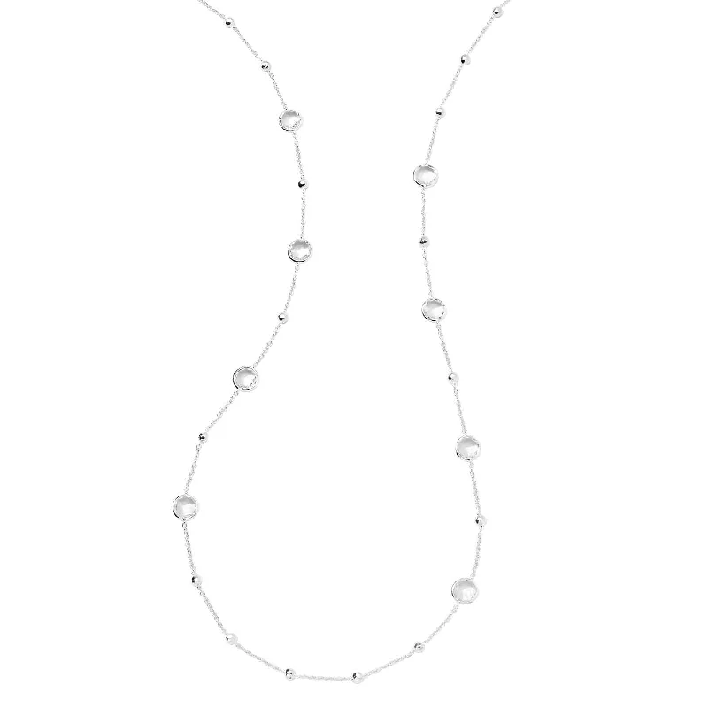 Flash Sale On Exquisite Jewelry – Don't Miss Out Multi Station Bead and Rock Crystal Necklace Flash Sale On Exquisite Jewelry – Don't Miss Out Multi Station Bead and Rock Crystal Necklace