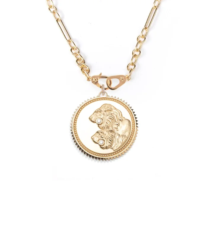 Shop Fine Jewelry With Exclusive Savings Solar + Lunar - Strength : Small Mixed Clip Chain Necklace Shop Fine Jewelry With Exclusive Savings Solar + Lunar - Strength : Small Mixed Clip Chain Necklace