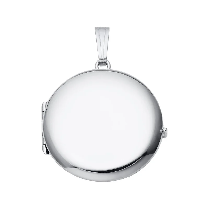 Bohemian-Inspired Jewelry For Free-Spirited Fashion Sterling Silver 23mm Round 4 Photo Locket Necklace Bohemian-Inspired Jewelry For Free-Spirited Fashion Sterling Silver 23mm Round 4 Photo Locket Necklace