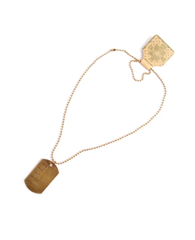 Unmissable Discounts On Timeless Jewelry Pieces Tag Ball Chain Necklace
