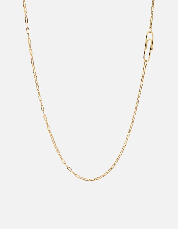 Buy More, Save More On Stunning Jewelry Pieces Volt Link Paper Clip Necklace, Gold Vermeil Buy More, Save More On Stunning Jewelry Pieces Volt Link Paper Clip Necklace, Gold Vermeil