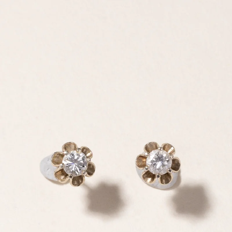 Shine In Style – Shop Jewelry Discounts Today 10k White Gold Diamond Stud Earrings | 0.48ctw Shine In Style – Shop Jewelry Discounts Today 10k White Gold Diamond Stud Earrings | 0.48ctw
