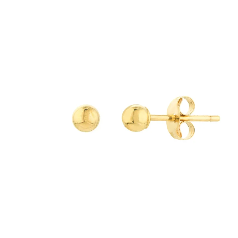 Affordable Glamour – Premium Jewelry At Special Prices 14k Gold Ball Stud Earrings