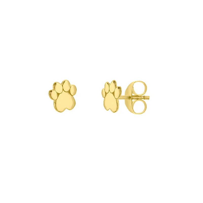 Elegant Jewelry At Unbeatable Offers – Shop Before It's Gone 14k Gold Heart Dog Paw Print Stud Earrings Elegant Jewelry At Unbeatable Offers – Shop Before It's Gone 14k Gold Heart Dog Paw Print Stud Earrings