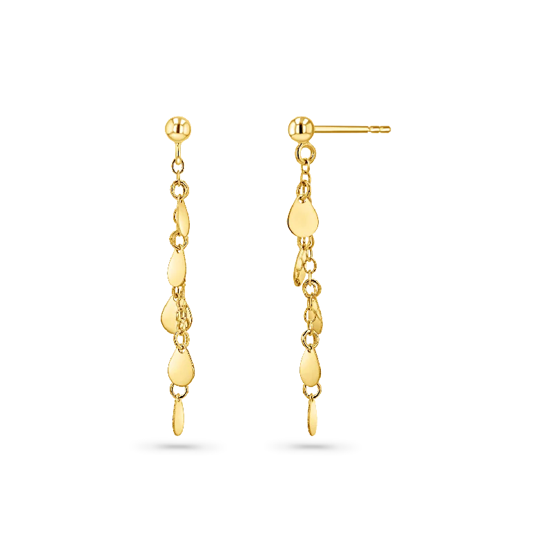 Bohemian-Inspired Jewelry For Free-Spirited Fashion Round Disc Duster Earrings